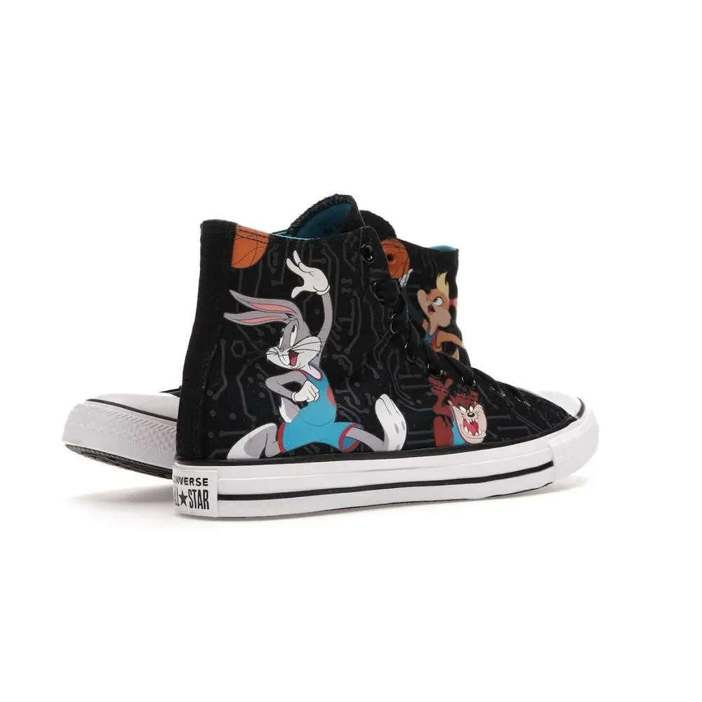 Converse high top sneakers space jam size youth 3